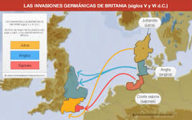 Invasión de los bárbaros a Ingleterra