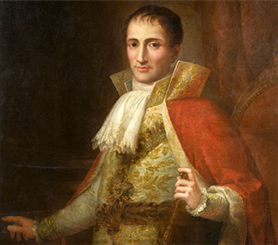 Coronación hermano Napoleon