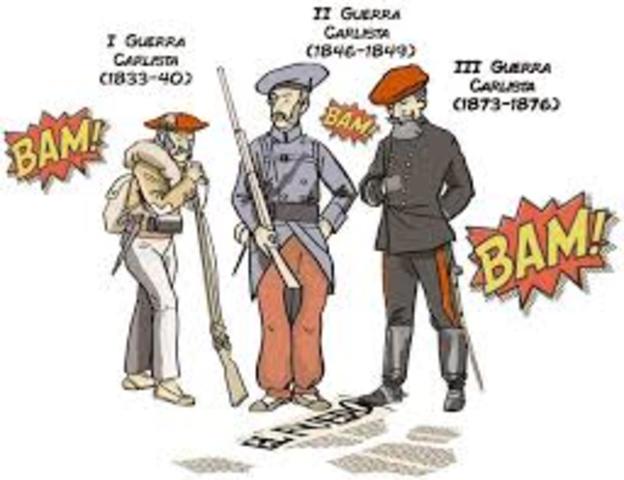 Victoria liberal en Montejurra en el 1876