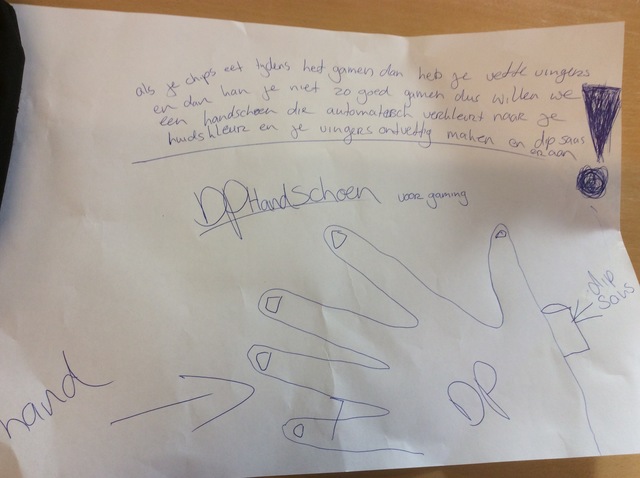 Ons idee voor een handontvetter tijdens het gamen