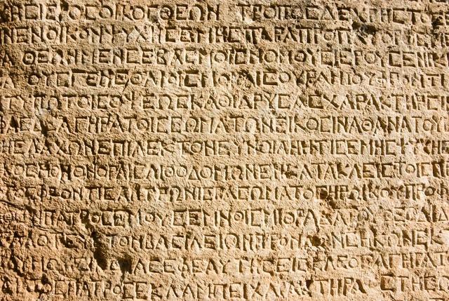 ESCRITURA GRIEGA