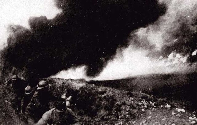 Germans first strike