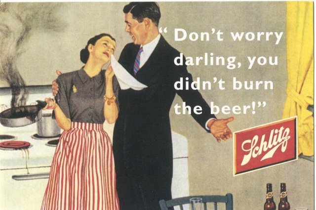 1950's- Schlitz Advertisement