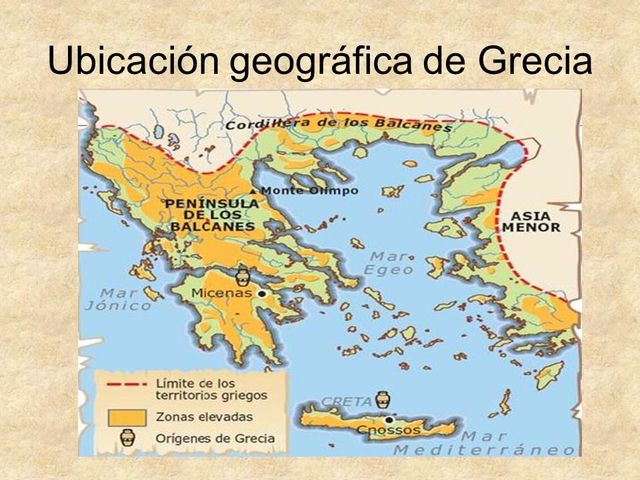 Ubicación Griega