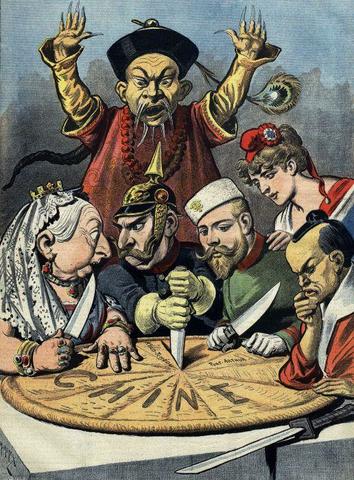 Britain dominates part of China