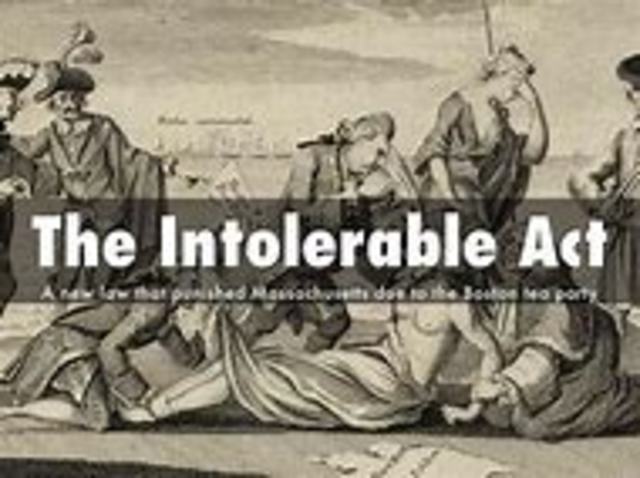 Intolerable Act