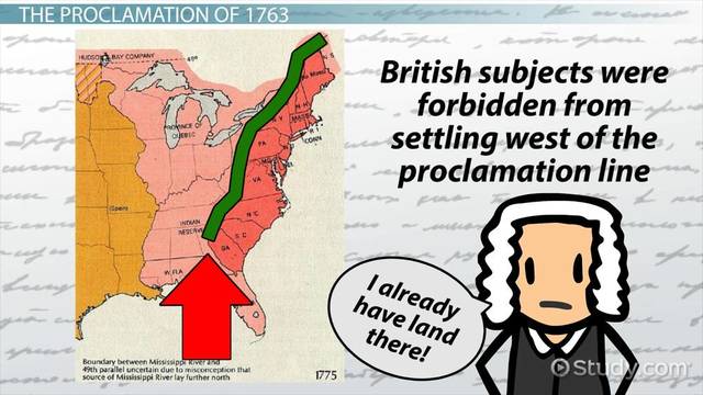 proclamation of 1763