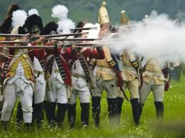 1000's of redcoats in boston