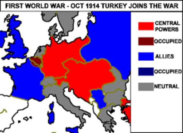 Turkey Joins the Central Powers