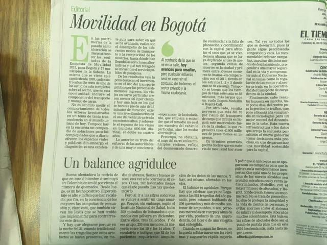 Movilidad en Bogotá