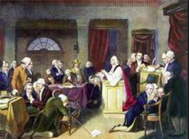 Continental congress meets