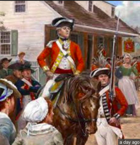 1,000s of Redcoats in Boston