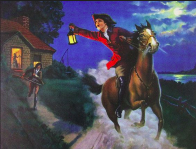Midnight ride of Paul Revere