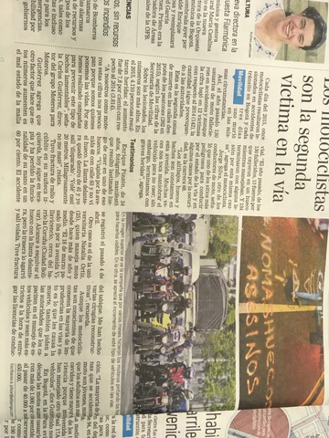 Motociclistas muertos