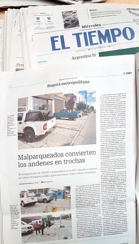 imprudencia en vías