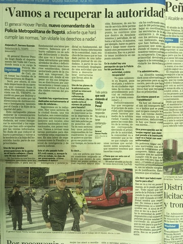 Policía y cultura vial