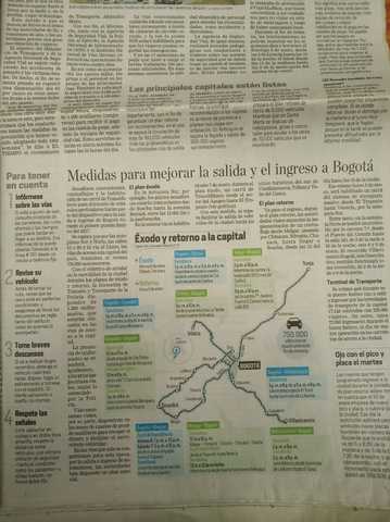 Tráfico y medidas en Bogotá