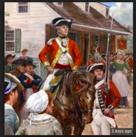 1,000's of Redcoats in Boston