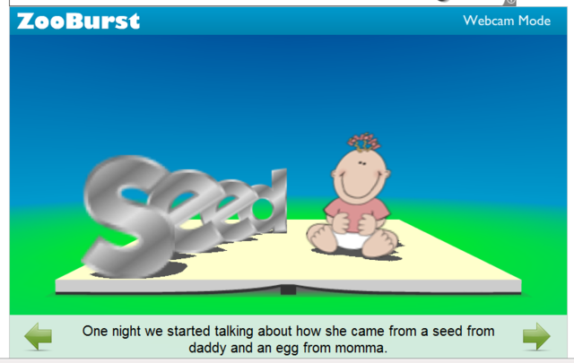 Project 2: Zooburst.com