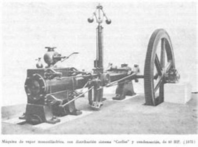 Primera máquina de vapor en españa