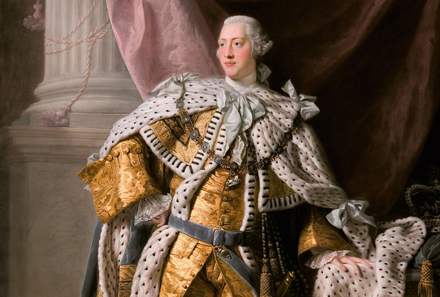 King George III tried to end the fighting between The Native Americans and colonists