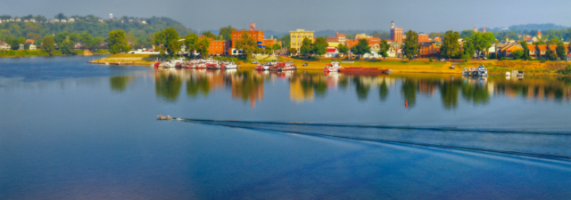 Marietta, the first settlement in the Ohio Territory