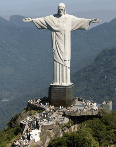 Inauguración del Cristo Redentor
