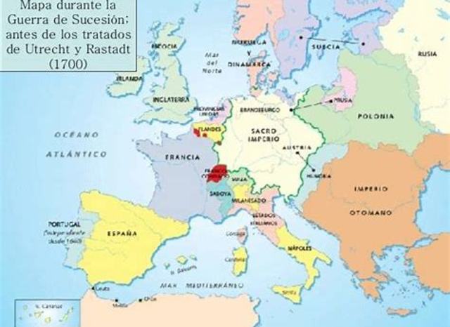 1714. Paz de Rasstadt