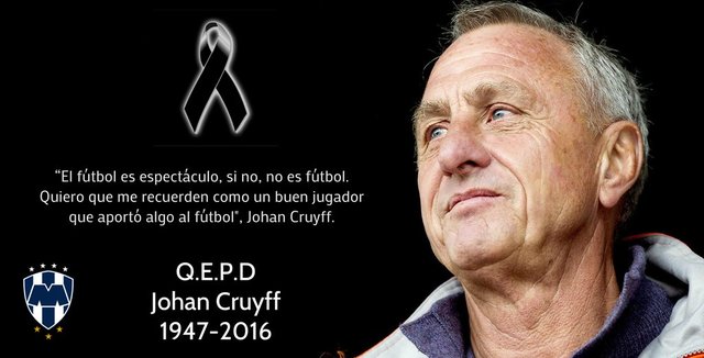 Muerte de Johan Cruyff
