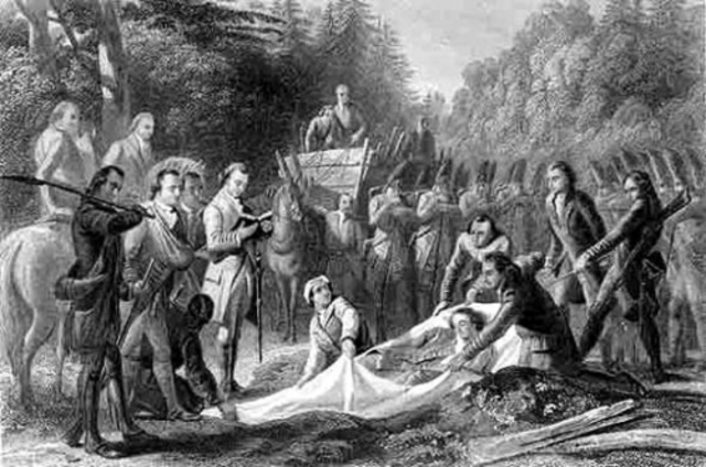 The Death of General Edward Braddock