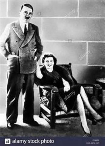 Hitler se casá con Eva Brown