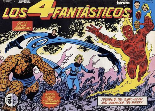 Marvel  puso a cargo a Stan Lee en la creación de “Los 4 fantásticos”,