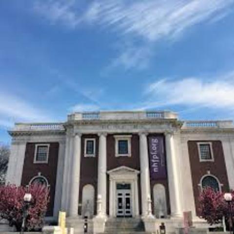 1656- First public library (New Haven)