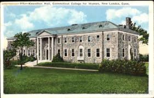 1911--Connecticut college for women