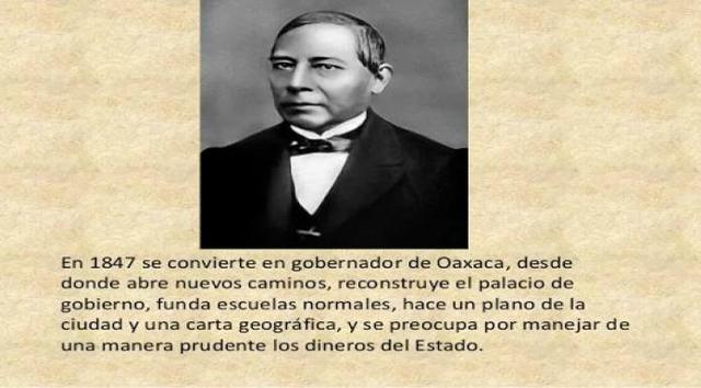 Es nombrado gobernador del estado de Oaxaca.