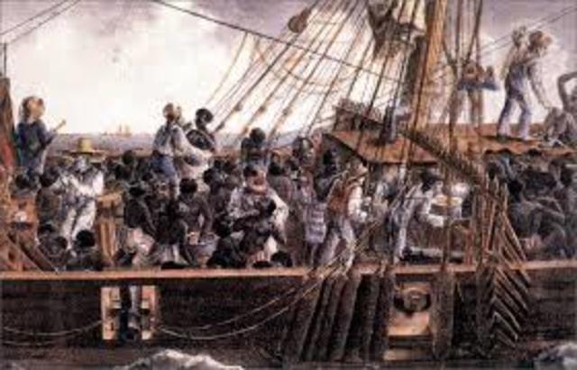King Louis XIII authorizes French involvement in the triangular slave trade