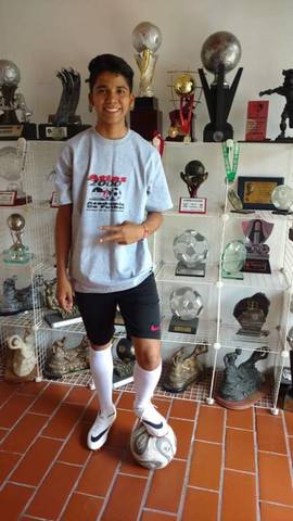 2017 my last year in the soccer team I was