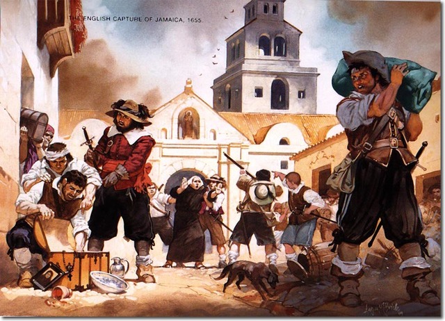 British expedition captures Jamaica