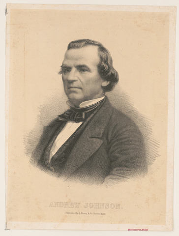 Andrew Johnson Becomes President