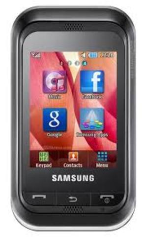 They give me a touch screen phone