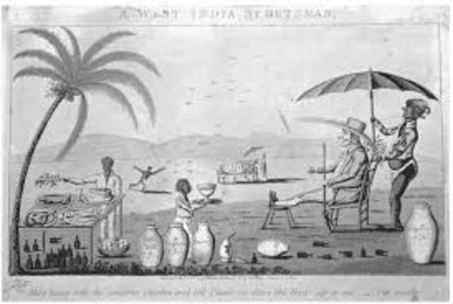 New Laws of 1542 discourage enslaving natives in the West Indies and the market for importing enslaved Africans begins to grow.