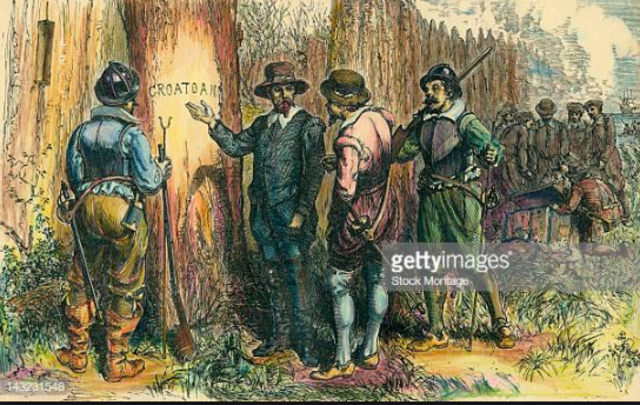 When the Roanoke Island Colony was found