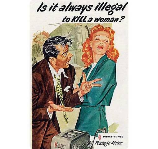 "Is it always illegal to kill a woman?"