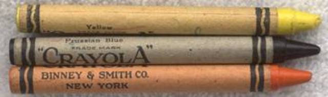 Crayola Changes the look of the paper of the gold metal line