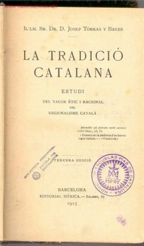 La tradició catalana