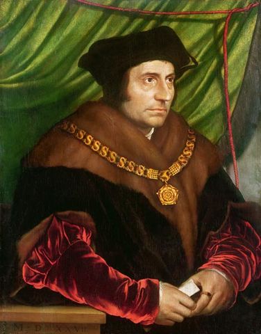Thomas More writes Utopia