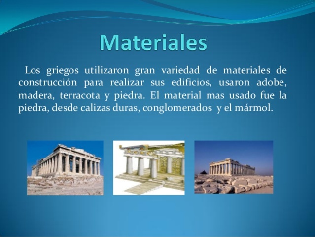 MATERIALES GRECIA