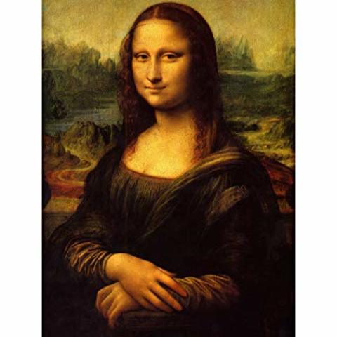 Leonrdo Da Vinci Paints Mona Lisa