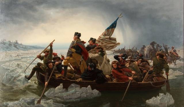 Washington crosses the Delaware