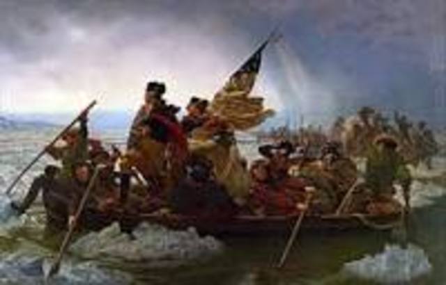 Washington crosses the Delaware